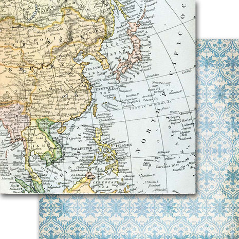 Memory Place Around the World 12x12 Inch Paper Pack (MP-60602) (OUTLET)