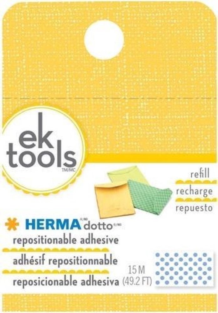 EK Success Tools Herma Dotto Repositionable Adhesive Refill 15m (55-00056) (OUTLET) EK Success Tools Herma Dotto Repositionable Adhesive Refill 15m (55-00056) (OUTLET)