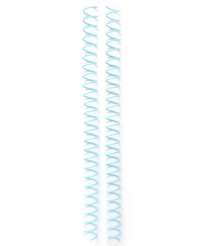 We R Makers Cinch Wire 0.625 Inch Spiral Aqua (4pcs) (60000025) (OUTLET)