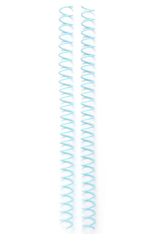We R Makers Cinch Wire 0.625 Inch Spiral Aqua (4pcs) (60000025) (OUTLET)