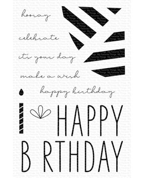 My Favorite Things It's Your Day Clear Stamps (CS-588) (OUTLET)
