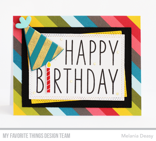 My Favorite Things It's Your Day Clear Stamps (CS-588) (OUTLET)