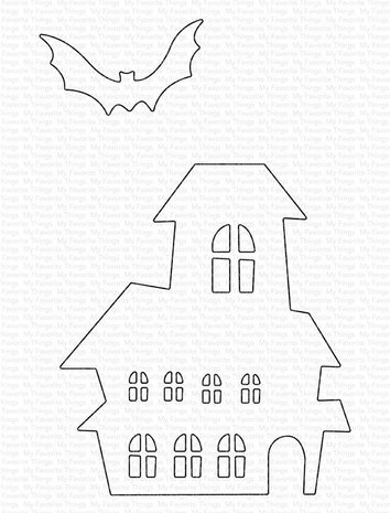 My Favorite Things Spooky House Die-namics (MFT-2075) (OUTLET) My Favorite Things Spooky House Die-namics (MFT-2075) (OUTLET)