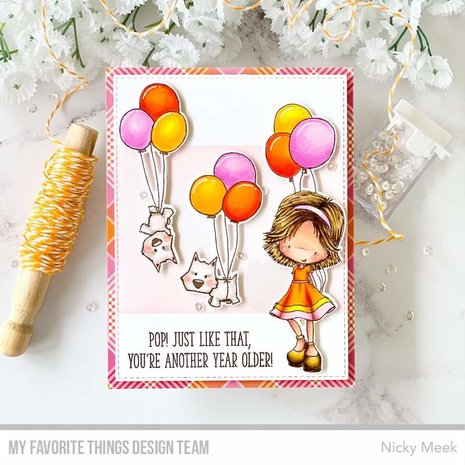 My Favorite Things Smell the Cake Clear Stamps (TI-005) (OUTLET)