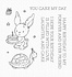 You Cake My Day Clear Stamps (RAM-019) (OUTLET)