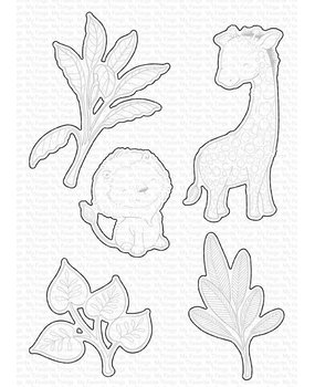 My Favorite Things Sweetest Safari Set 2 Die-namics (MFT-2067) (OUTLET)