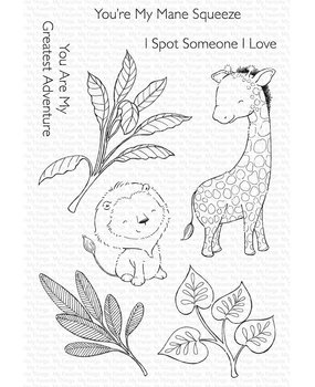 My Favorite Things Sweetest Safari Set 2 Clear Stamps (SY-37) (OUTLET)