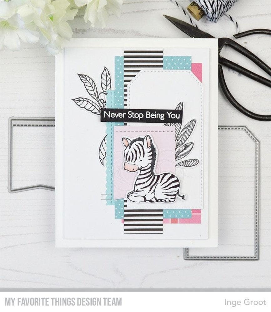 My Favorite Things Sweetest Safari Set 1 Clear Stamps (SY-36) (OUTLET)