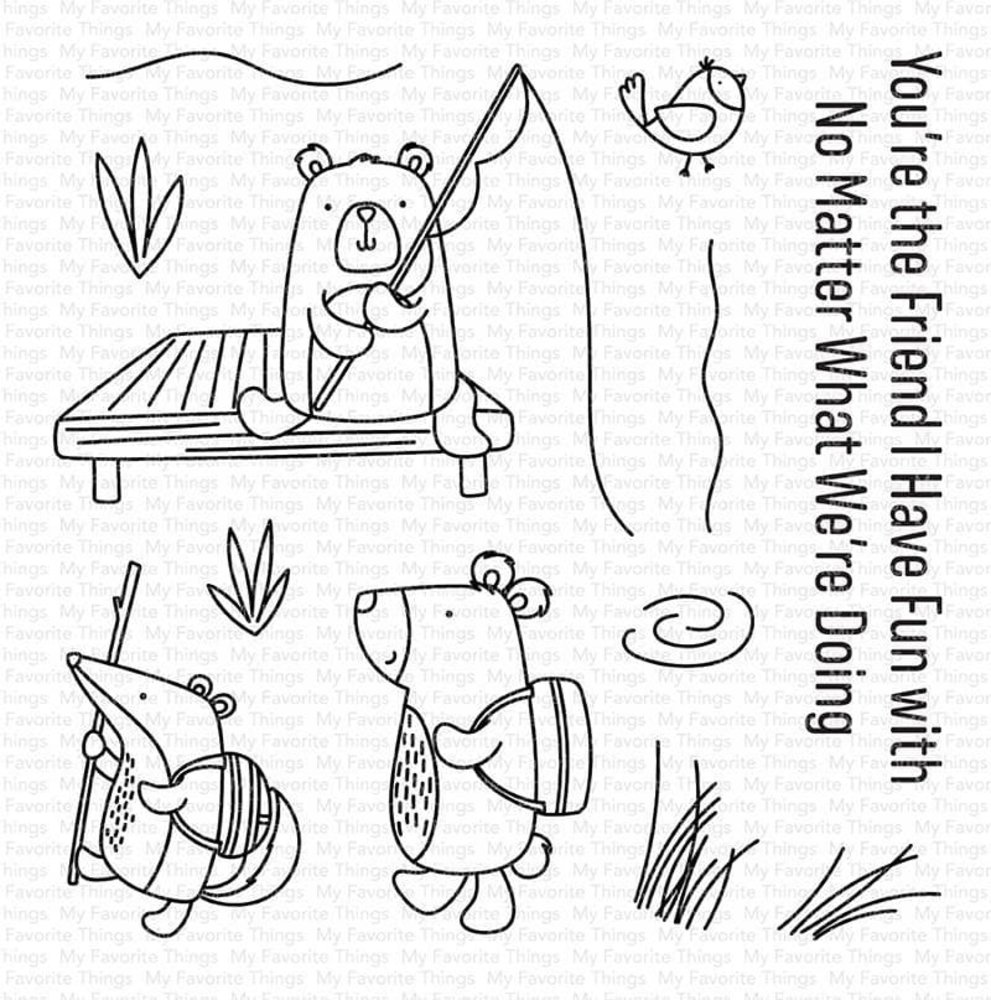 My Favorite Things Outdoor Adventures Clear Stamps (CS-589) (OUTLET)