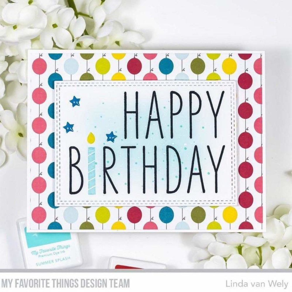 My Favorite Things It's Your Day Clear Stamps (CS-588) (OUTLET)