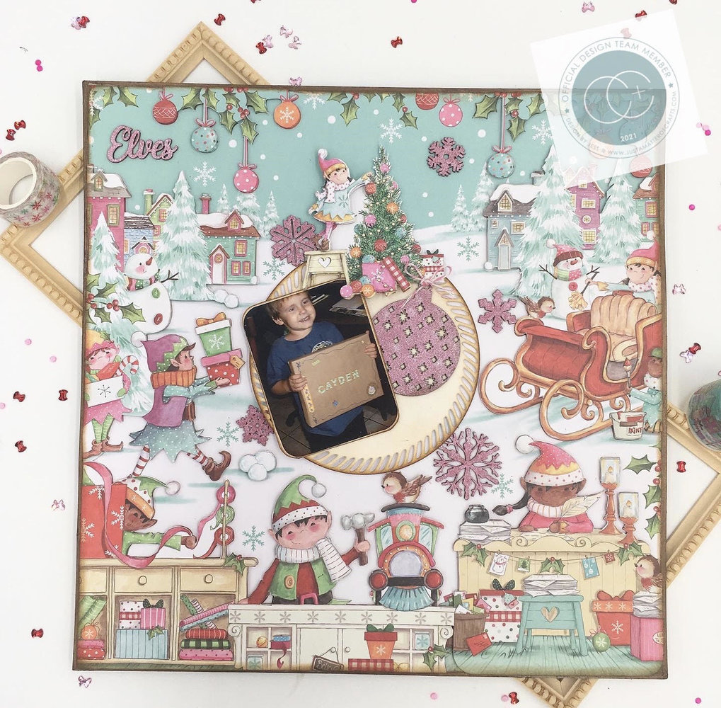 Craft Consortium Made by Elves Workshop Clear Stamps (CCSTMP068) (DISCONTINUED)