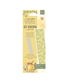 Crafter's Companion Bee-Youtiful Collection Embossing Border Folder Bees and Flowers (NG-BEY-EF-BANF) (OUTLET)