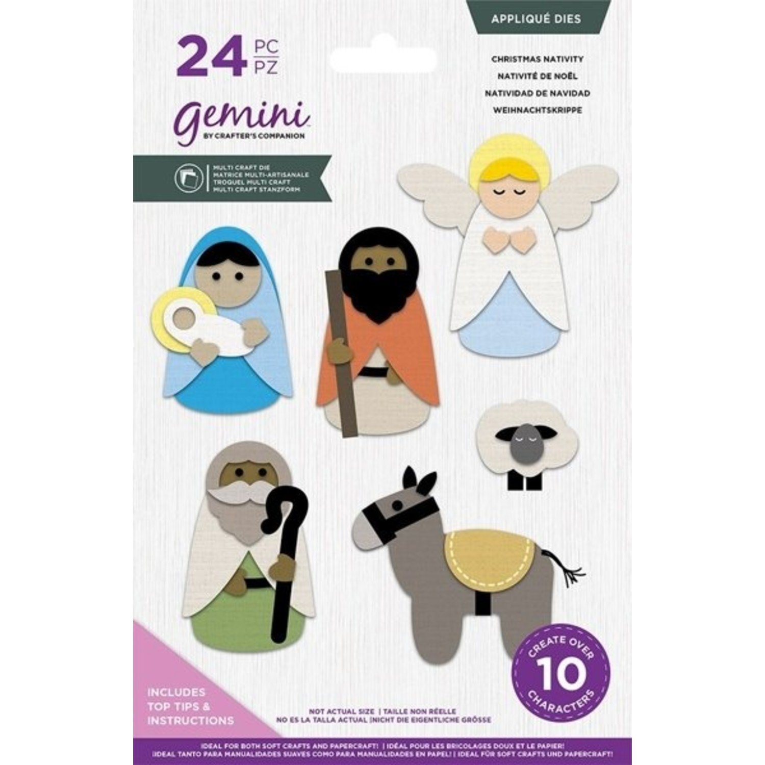 Gemini Soft Craft - Multi Media Dies - Cut N' Stitch Santa Claus - Crafts 4  Less