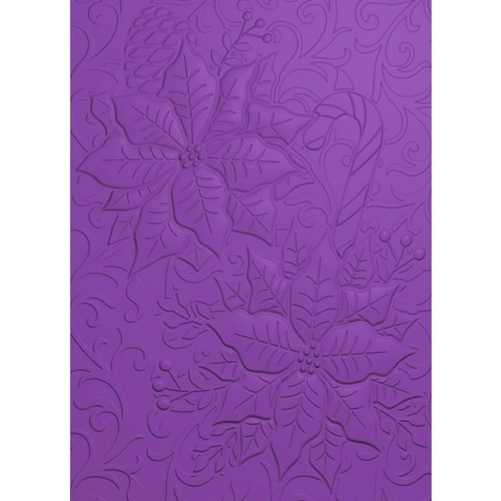 Gemini Precious Poinsettias 3D Embossing Folder & Stencil (GEM-EF5-3D-PRPO) (DISCONTINUED) Gemini Precious Poinsettias 3D Embossing Folder & Stencil (GEM-EF5-3D-PRPO) (DISCONTINUED)