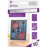 Gemini Delicate Decorations 3D Embossing Folder & Stencil (GEM-EF5-3D-DDEC) (DISCONTINUED)