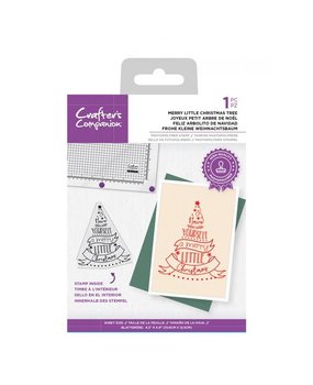 Crafter's Companion Merry Little Christmas Tree Clear Stamps (CC-STP-MLCH) (OUTLET)