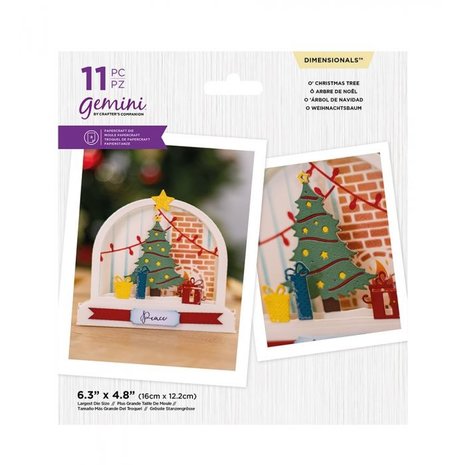 Gemini O' Christmas Tree Dimensionals Dies (GEM-MD-DIM-OCHT) (DISCONTINUED)