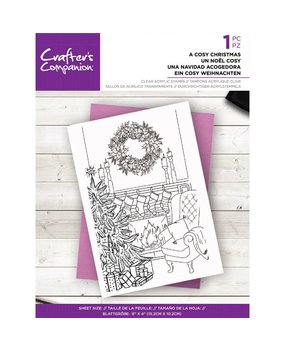 Crafter's Companion A Cosy Christmas Clear Stamps (CC-ST-CA-COSYCHR) (OUTLET)