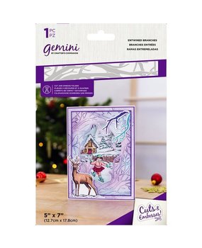 Gemini Entwined Branches Cut and Emboss Folder (GEM-CEF5-CENTBRA) (DISCONTINUED) Gemini Entwined Branches Cut and Emboss Folder (GEM-CEF5-CENTBRA) (DISCONTINUED)