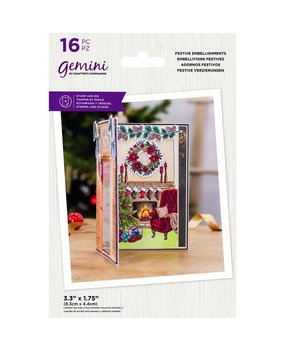 Gemini Festive Embellishments Stamp & Die (GEM-STD-FESTEMB) (DISCONTINUED) Gemini Festive Embellishments Stamp & Die (GEM-STD-FESTEMB) (DISCONTINUED)