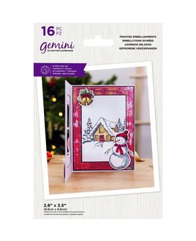 Gemini Frosted Embellishments Stamp & Die (GEM-STD-FROSTEMB) (DISCONTINUED) Gemini Frosted Embellishments Stamp & Die (GEM-STD-FROSTEMB) (DISCONTINUED)