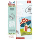 Crafter's Companion Gnomes Stencil & Die Gnome Home (NG-GN-STEND-GHO) (OUTLET)