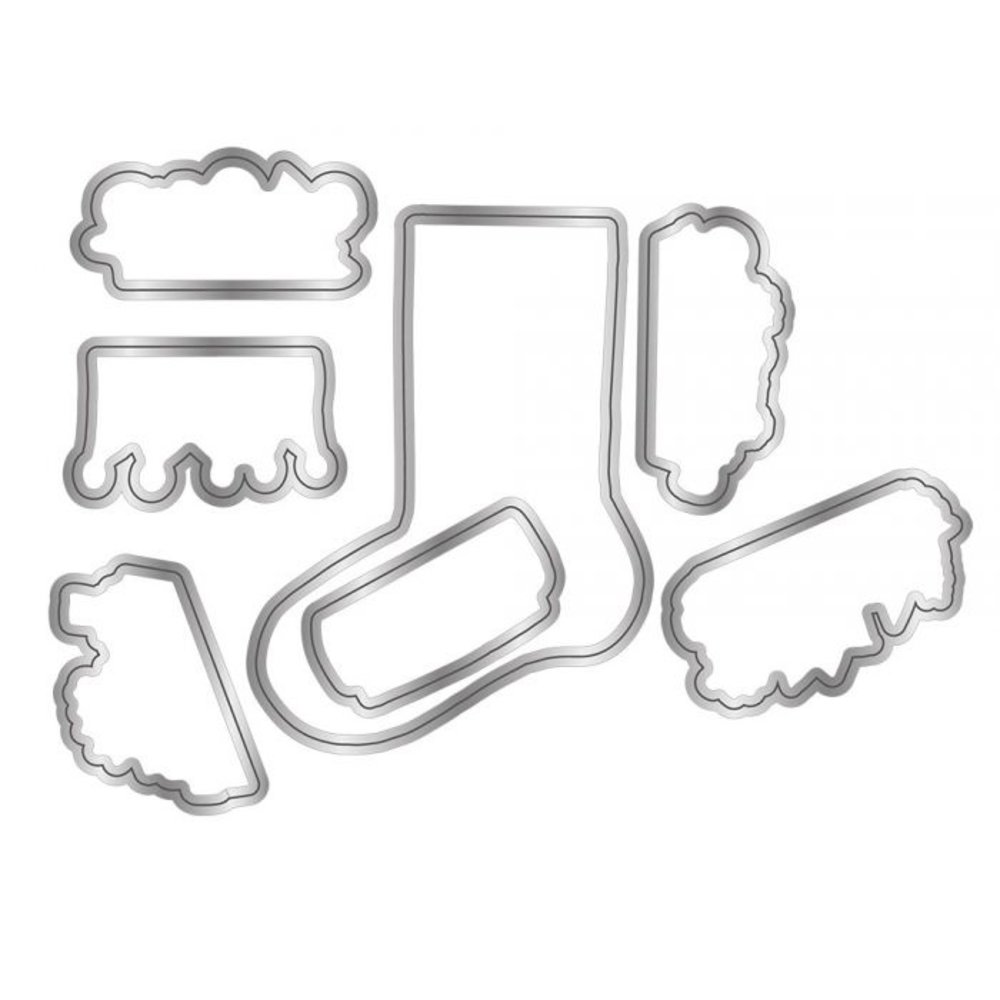 Crafter's Companion Twas the Night Before Christmas Stamp & Die Build-A-Stocking (S-TNBC-STD-BAST) (OUTLET) Crafter's Companion Twas the Night Before Christmas Stamp & Die Build-A-Stocking (S-TNBC-STD-BAST) (OUTLET)