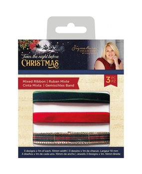 Crafter's Companion Twas the Night Before Christmas Mixed Ribbon (S-TNBC-RIBBON) (OUTLET)