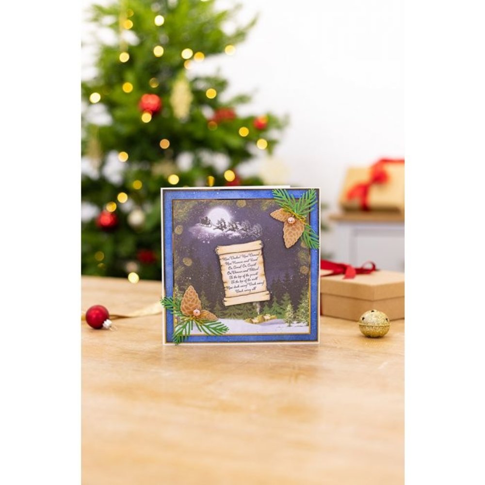 Crafter's Companion Twas the Night Before Christmas Metal Die Festive Foliage (S-TNBC-MD-FEFOL) (OUTLET) Crafter's Companion Twas the Night Before Christmas Metal Die Festive Foliage (S-TNBC-MD-FEFOL) (OUTLET)