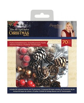 Crafter's Companion Twas the Night Before Christmas Festive Embellishments (S-TNBC-FESTEMB) (OUTLET)