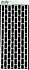 Slim Line Horizontal English Brick Wall 4x10 Inch Stencil (SC-263) (OUTLET) Slim Line Horizontal English Brick Wall 4x10 Inch Stencil (SC-263) (OUTLET)
