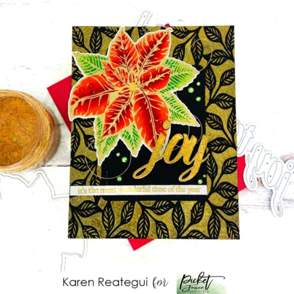 Picket Fence Studios Framed Leaves 6x6 Inch Stencil (SC-246) (OUTLET) Picket Fence Studios Framed Leaves 6x6 Inch Stencil (SC-246) (OUTLET)