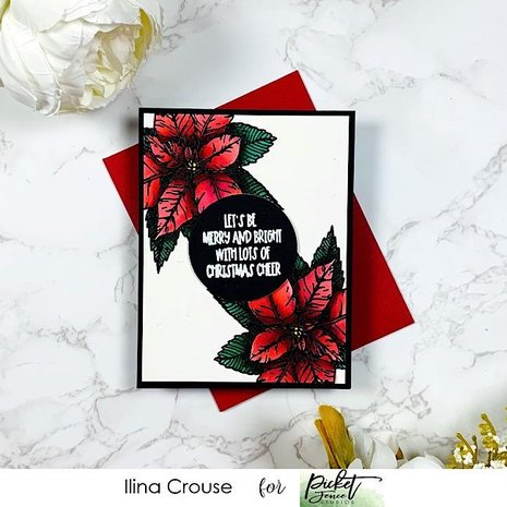 Picket Fence Studios A Christmas Flower 4x4 Inch Clear Stamps (C-119) (OUTLET) Picket Fence Studios A Christmas Flower 4x4 Inch Clear Stamps (C-119) (OUTLET)