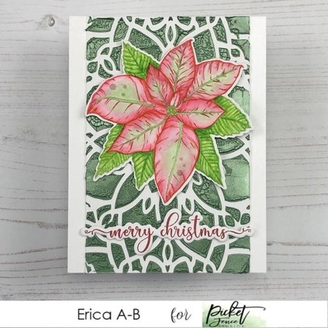 Picket Fence Studios A Christmas Flower 4x4 Inch Clear Stamps (C-119) (OUTLET) Picket Fence Studios A Christmas Flower 4x4 Inch Clear Stamps (C-119) (OUTLET)
