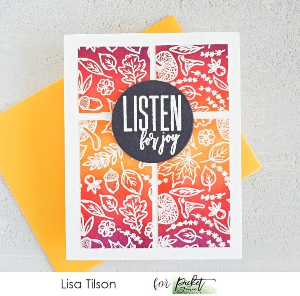 Picket Fence Studios A Medley of Fall Collage 4x4 Inch Clear Stamps (BB-167) (OUTLET) Picket Fence Studios A Medley of Fall Collage 4x4 Inch Clear Stamps (BB-167) (OUTLET)