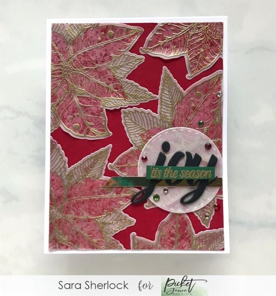 Picket Fence Studios A Christmas Flower 4x4 Inch Clear Stamps (C-119) (OUTLET) Picket Fence Studios A Christmas Flower 4x4 Inch Clear Stamps (C-119) (OUTLET)