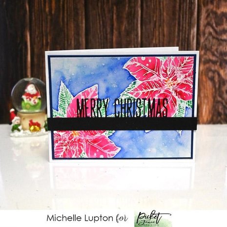 Picket Fence Studios A Christmas Flower 4x4 Inch Clear Stamps (C-119) (OUTLET) Picket Fence Studios A Christmas Flower 4x4 Inch Clear Stamps (C-119) (OUTLET)