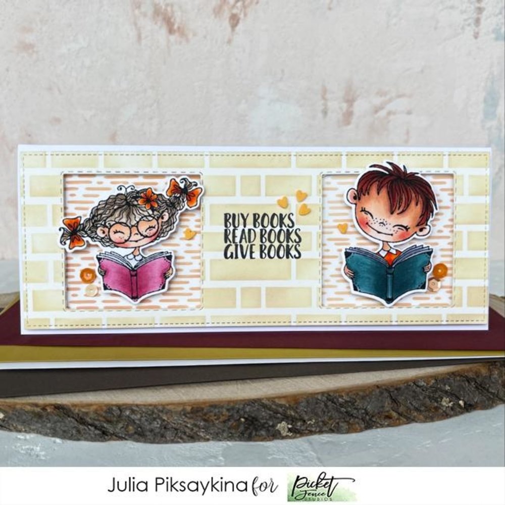 Picket Fence Studios Your Next Book Dear 4x8 Inch Clear Stamps (D-105) (OUTLET) Picket Fence Studios Your Next Book Dear 4x8 Inch Clear Stamps (D-105) (OUTLET)