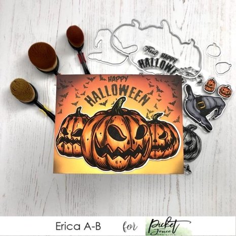 Picket Fence Studios Triple Trouble 6x6 Inch Dies (H-115D) (OUTLET)