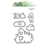 Picket Fence Studios Lots of Christmas Cheer 4x8 Inch Dies (C-128D) (OUTLET)