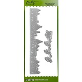 Picket Fence Studios Slim Line Our Town 4x10 Inch Cover Plate Dies (SDCS-123) (OUTLET)