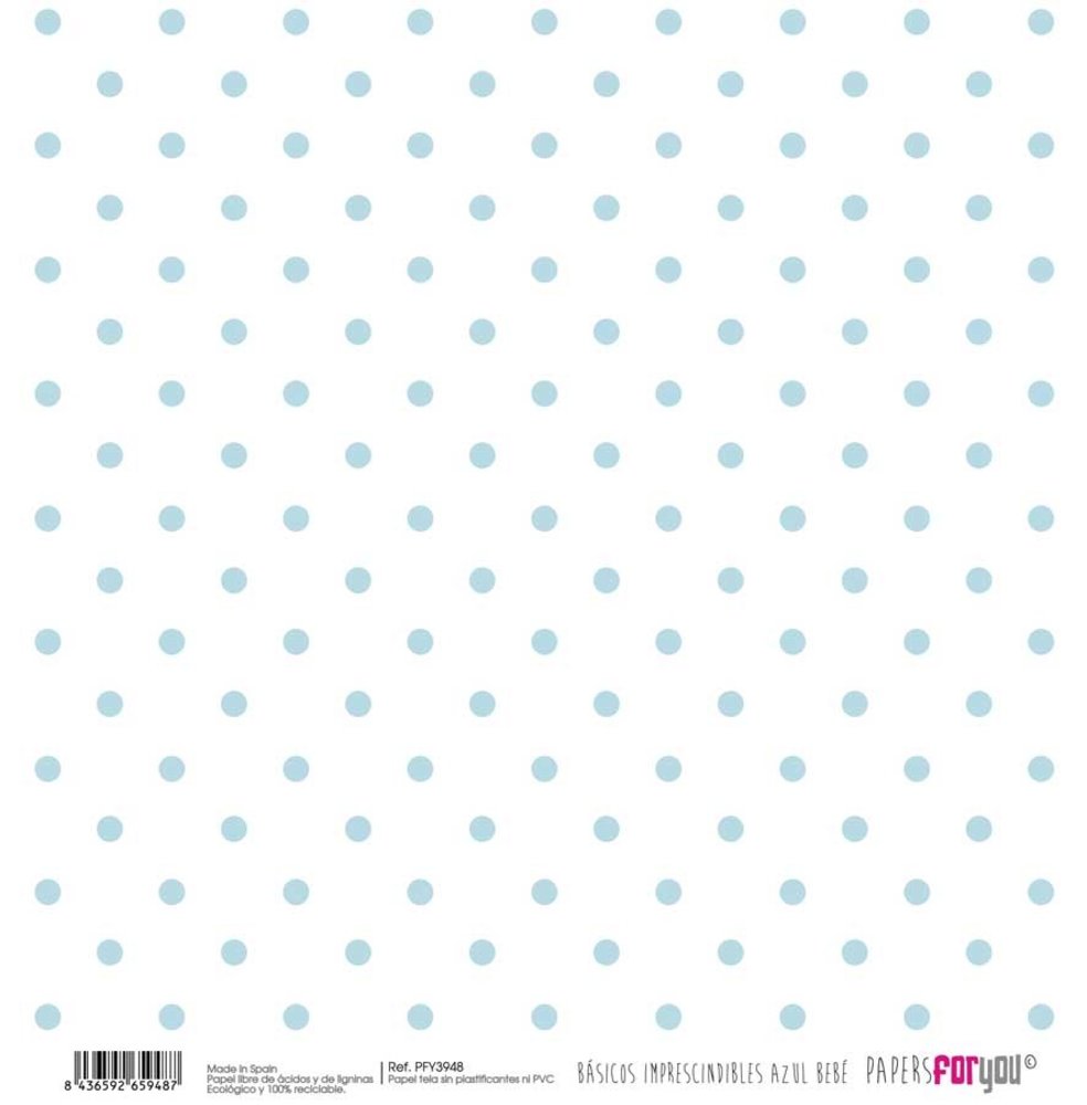 Papers For You Basicos Imprescindibles Azul Bebe Canvas Scrap Pack (10 pcs) (PFY-3940) (DISCONTINUED)