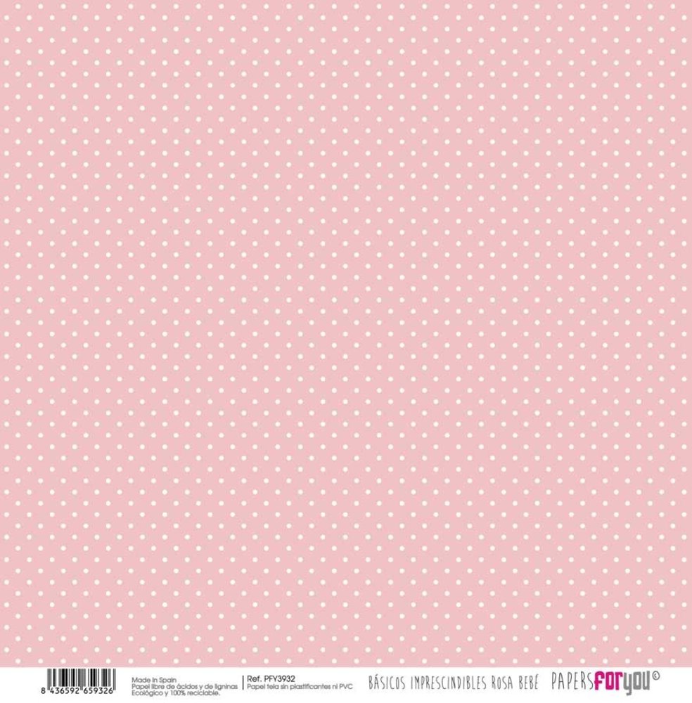 Papers For You Basicos Imprescindibles Rosa Bebe Canvas Scrap Pack (10 pcs) (PFY-3929) (DISCONTINUED) Papers For You Basicos Imprescindibles Rosa Bebe Canvas Scrap Pack (10 pcs) (PFY-3929) (DISCONTINUED)