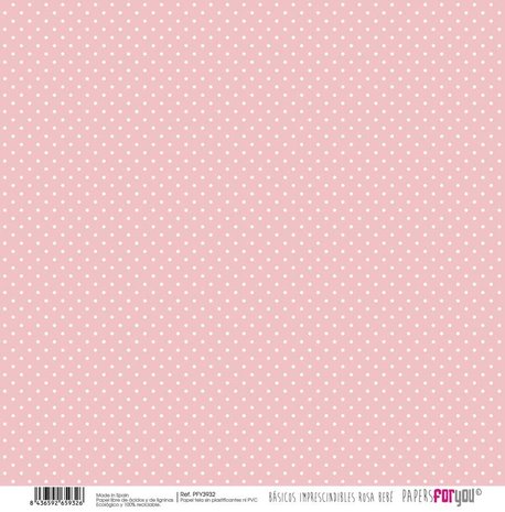 Papers For You Basicos Imprescindibles Rosa Bebe Canvas Scrap Pack (10 pcs) (PFY-3929) (DISCONTINUED) Papers For You Basicos Imprescindibles Rosa Bebe Canvas Scrap Pack (10 pcs) (PFY-3929) (DISCONTINUED)