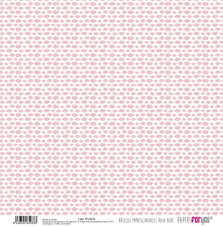 Papers For You Basicos Imprescindibles Rosa Bebe Canvas Scrap Pack (10 pcs) (PFY-3929) (DISCONTINUED) Papers For You Basicos Imprescindibles Rosa Bebe Canvas Scrap Pack (10 pcs) (PFY-3929) (DISCONTINUED)