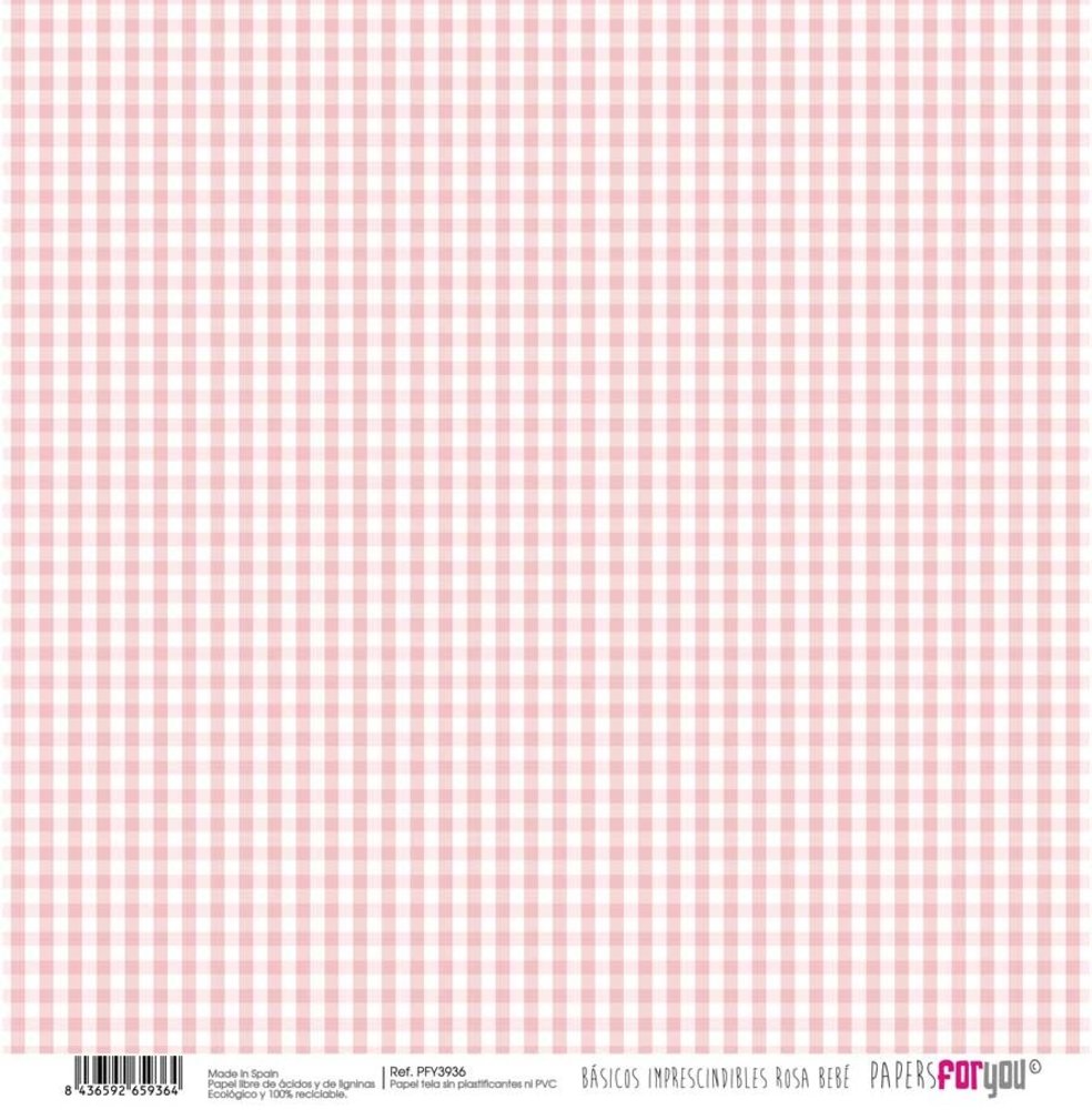 Papers For You Basicos Imprescindibles Rosa Bebe Canvas Scrap Pack (10 pcs) (PFY-3929) (DISCONTINUED) Papers For You Basicos Imprescindibles Rosa Bebe Canvas Scrap Pack (10 pcs) (PFY-3929) (DISCONTINUED)