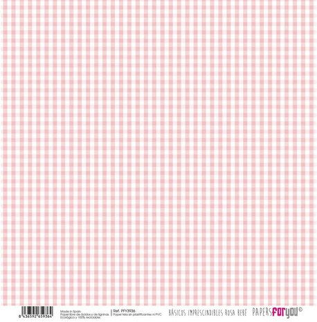 Papers For You Basicos Imprescindibles Rosa Bebe Canvas Scrap Pack (10 pcs) (PFY-3929) (DISCONTINUED) Papers For You Basicos Imprescindibles Rosa Bebe Canvas Scrap Pack (10 pcs) (PFY-3929) (DISCONTINUED)
