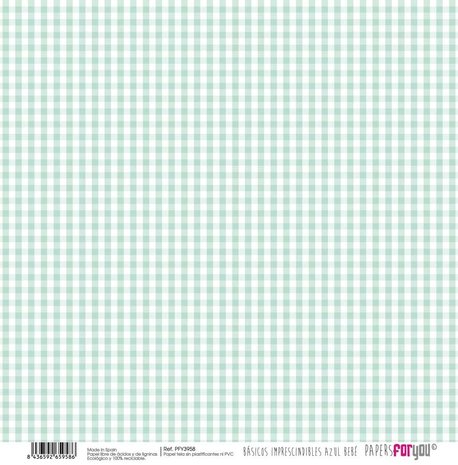 Papers For You Basicos Imprescindibles Verde Menta Canvas Scrap Pack (10 pcs) (PFY-3951) (DISCONTINUED) Papers For You Basicos Imprescindibles Verde Menta Canvas Scrap Pack (10 pcs) (PFY-3951) (DISCONTINUED)
