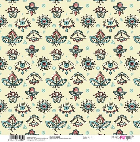 Papers For You Boho Wedding Style Canvas Scrap Pack (8pcs) (PFY-3231) (DISCONTINUED) Papers For You Boho Wedding Style Canvas Scrap Pack (8pcs) (PFY-3231) (DISCONTINUED)