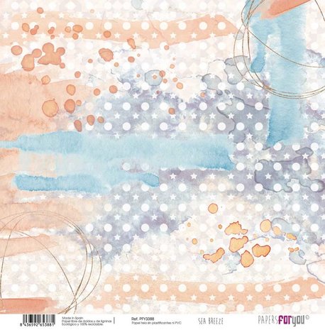 Papers For You Sea Breeze Canvas Scrap Pack (8pcs) (PFY-3385) (DISCONTINUED)